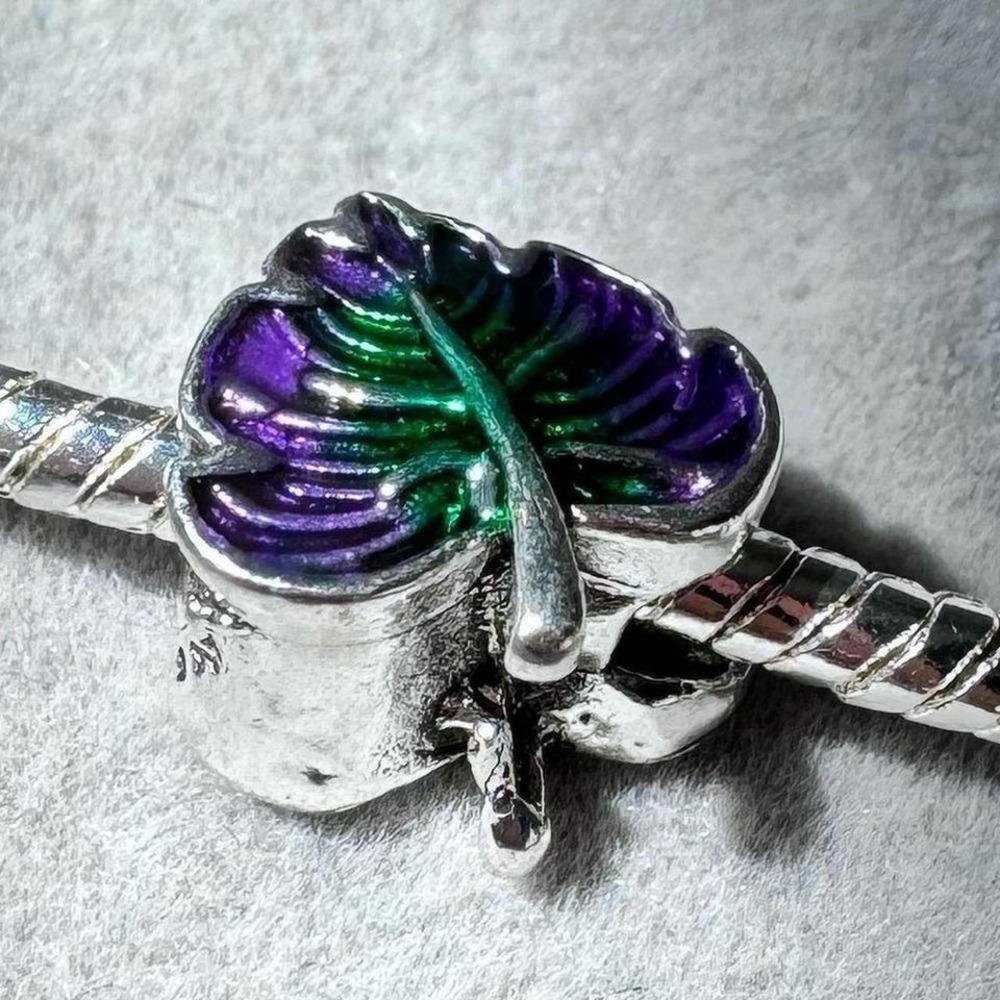 Rainbow Leaf Charm fits PANDORA - Picture 6 of 8